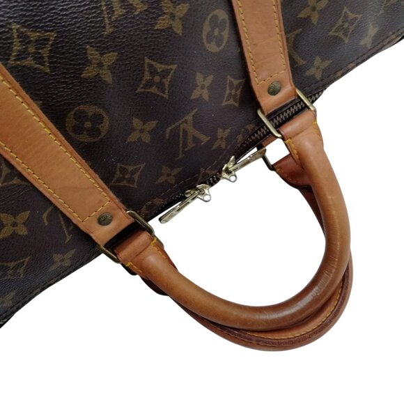 403456BV (X6) Louis Vuitton Travel Bag Keepall 50 Brown Monogram - Picture 3 of 9